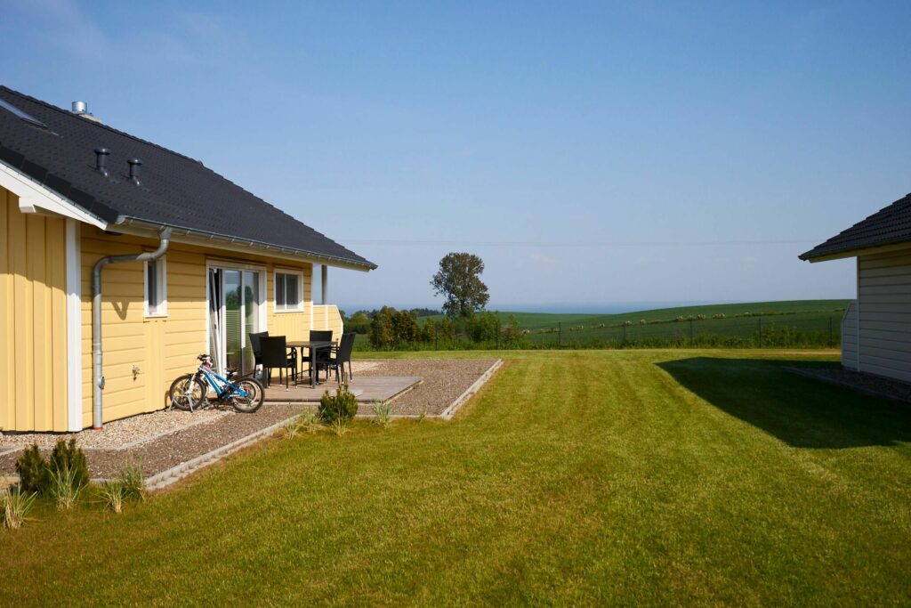 Garten von Ferienwohnung Grömitz