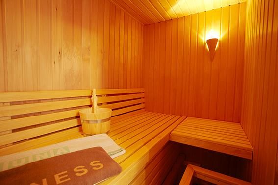 die eigene Private Sauna im Wellnesshaus in Bliesdorf an der Ostsee
