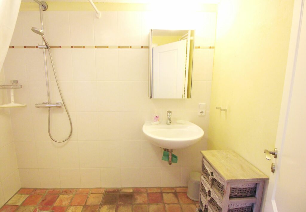 Bad in Ferienwohnung Grömitz