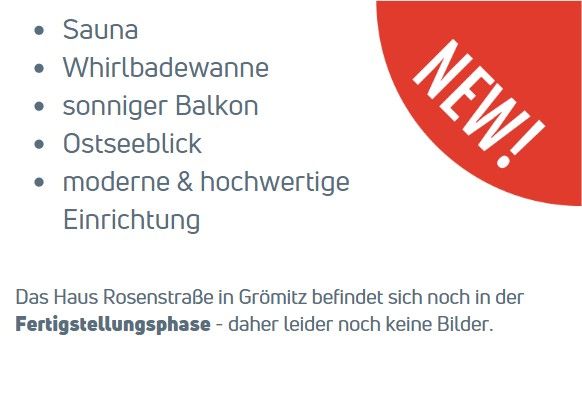Haus Rosenstraße Update an der Ostsee